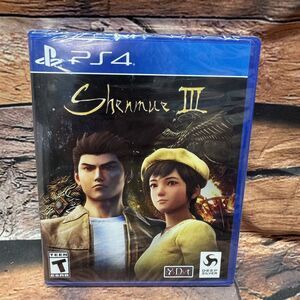 Shenmue III 3 Sony PlayStation 4 PS4 Brand New Factory Sealed Deep Silver Game